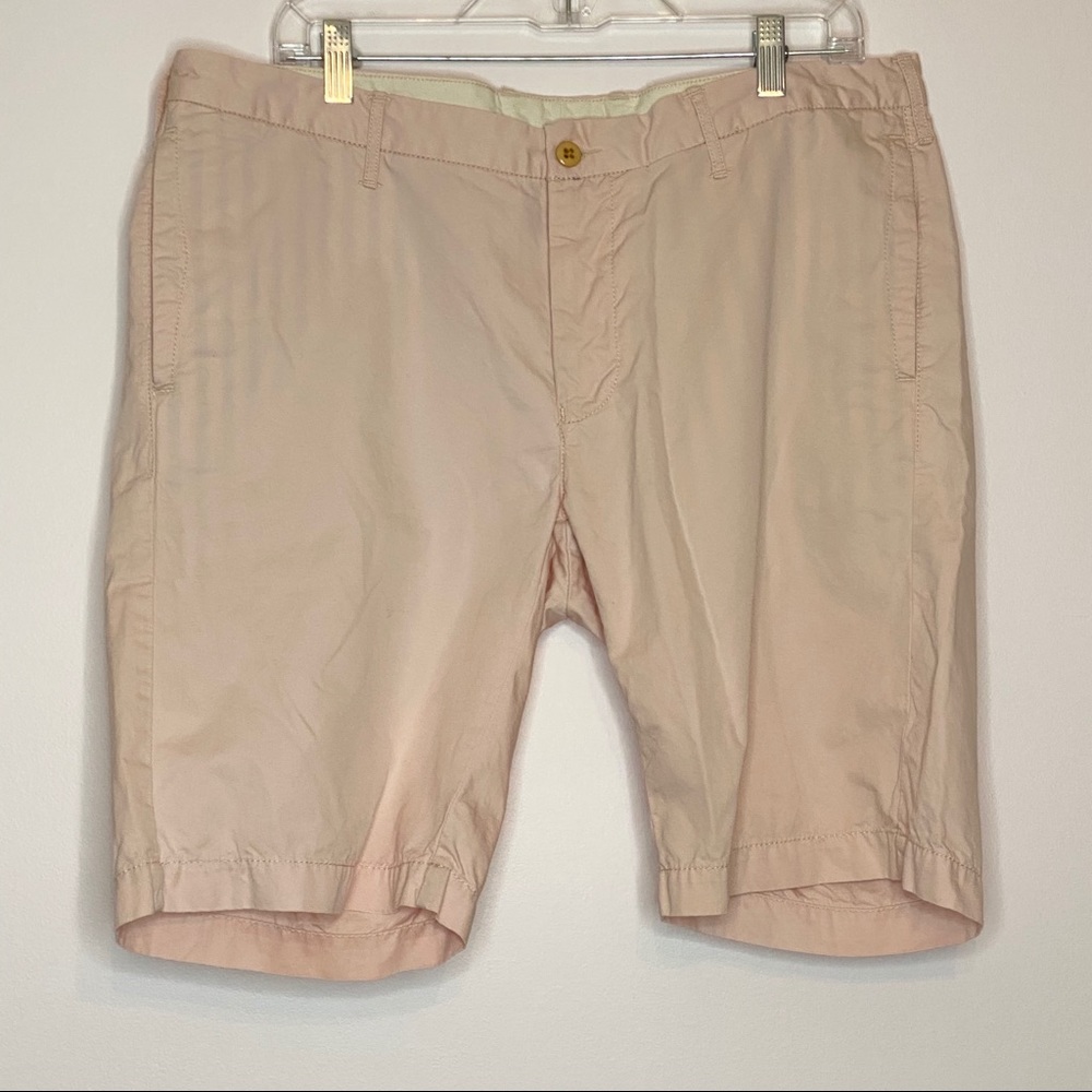 Bellerose Bermuda Cotton Shorts Rose Sz 46 NWT